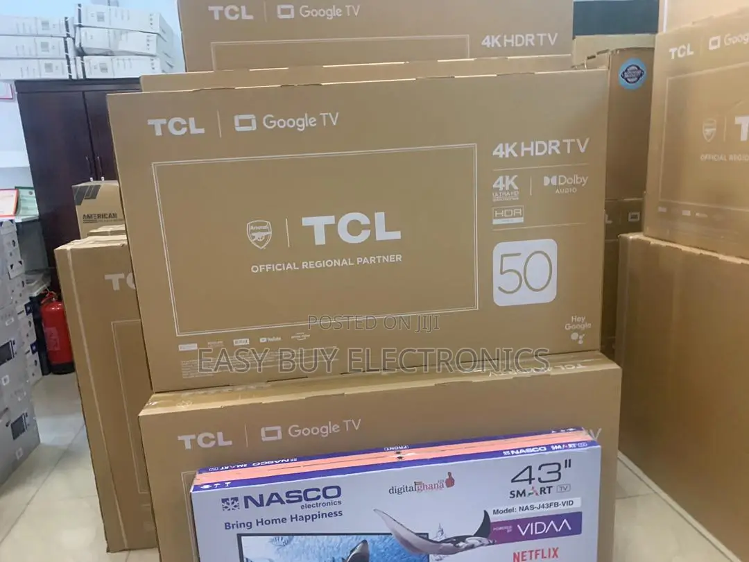 Neat 50" TCL Google Tv