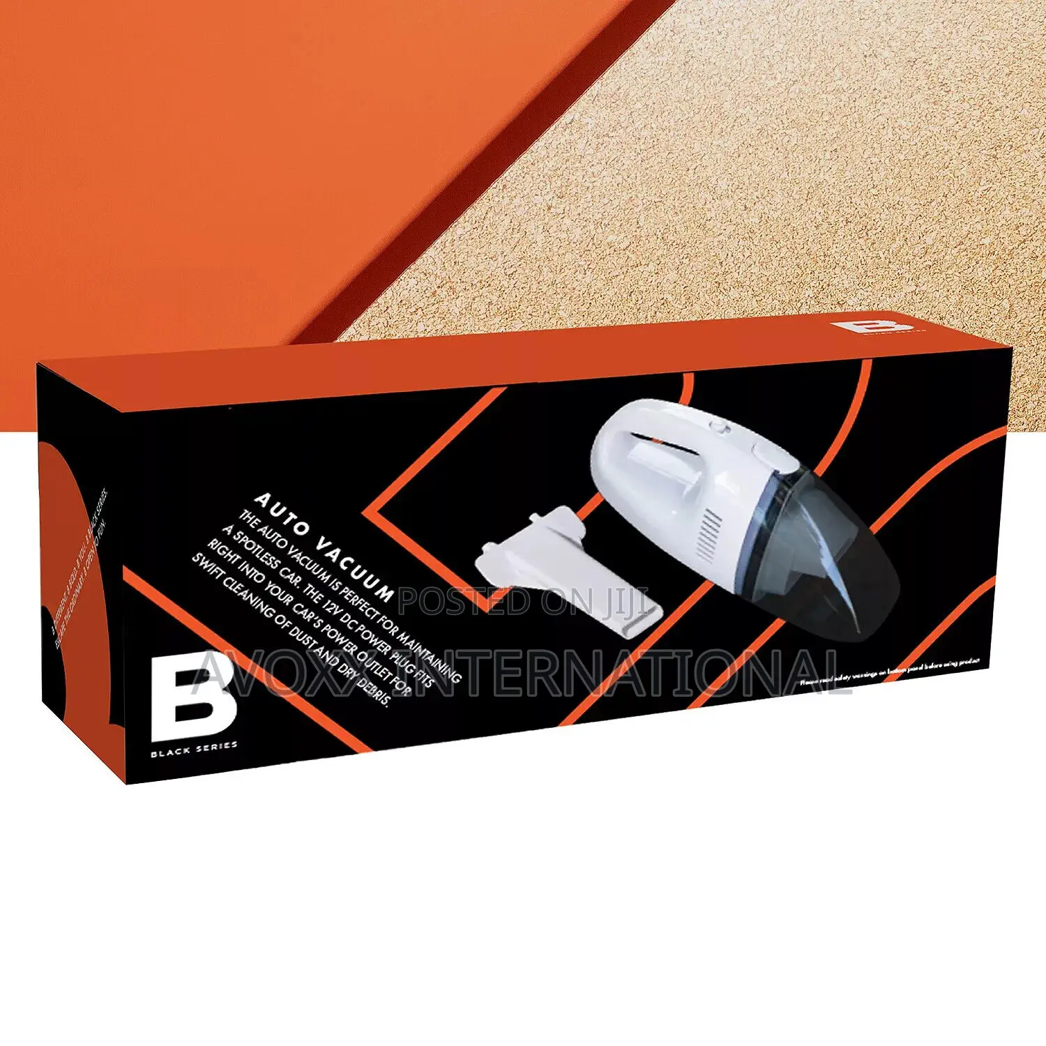 Auto Vacuum Powerful Versatile Bagless 12V DC Power Plug