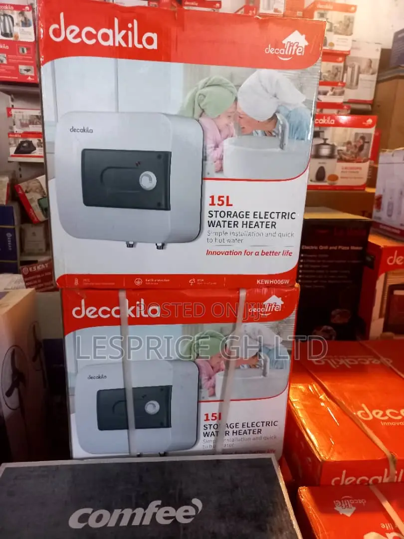 Big Size~Decakila 15L Water Heater