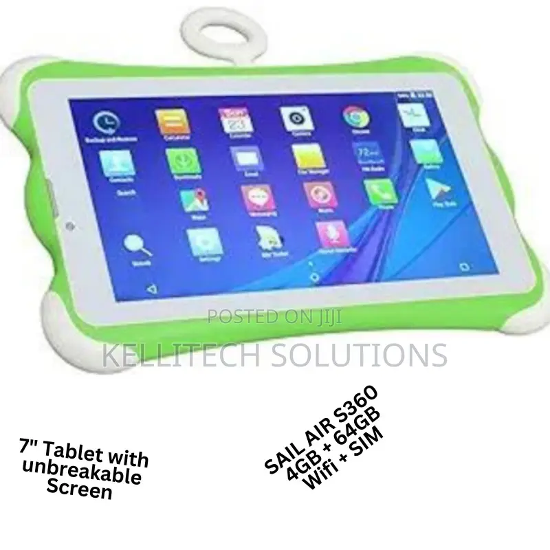7inch Sailair Learning Tablet With Unbreakable Screen