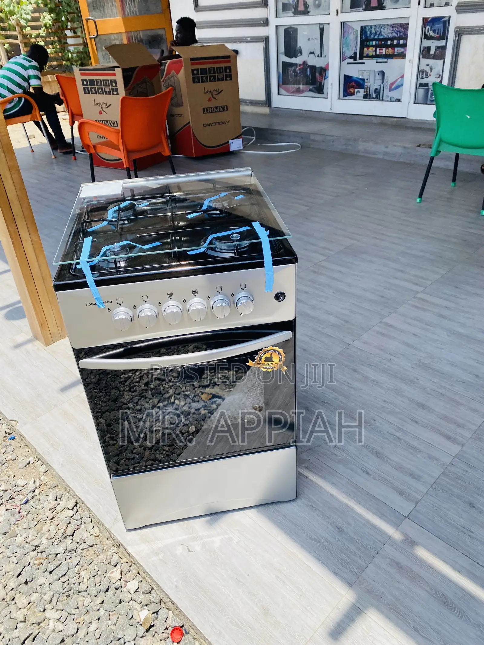 Shop Affordable Volcano(Gray)4 Gas Burner,50x50.