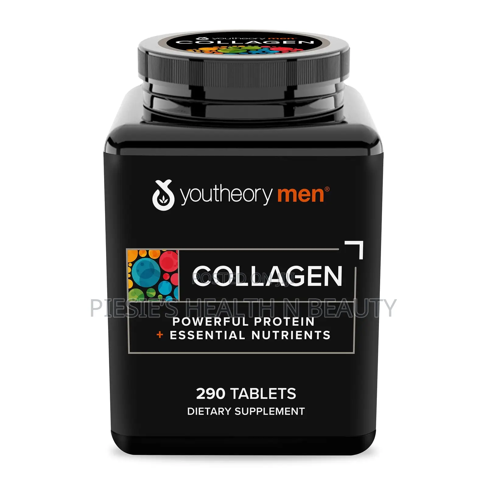 Youtheory Collagen for Men - With Biotin, Vitamin C