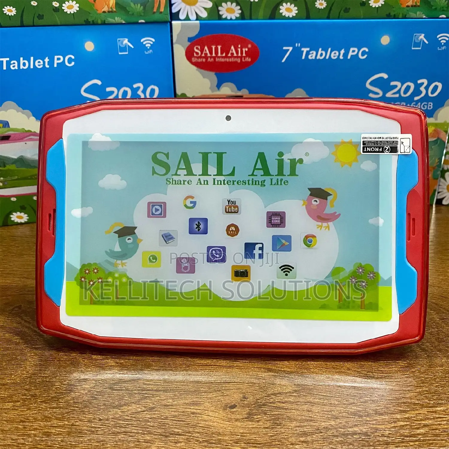 Kids Tablet With Unbreakable Screen, Quad-Core Processor