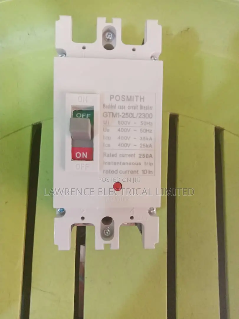 Ac Breaker 250amps 2pole