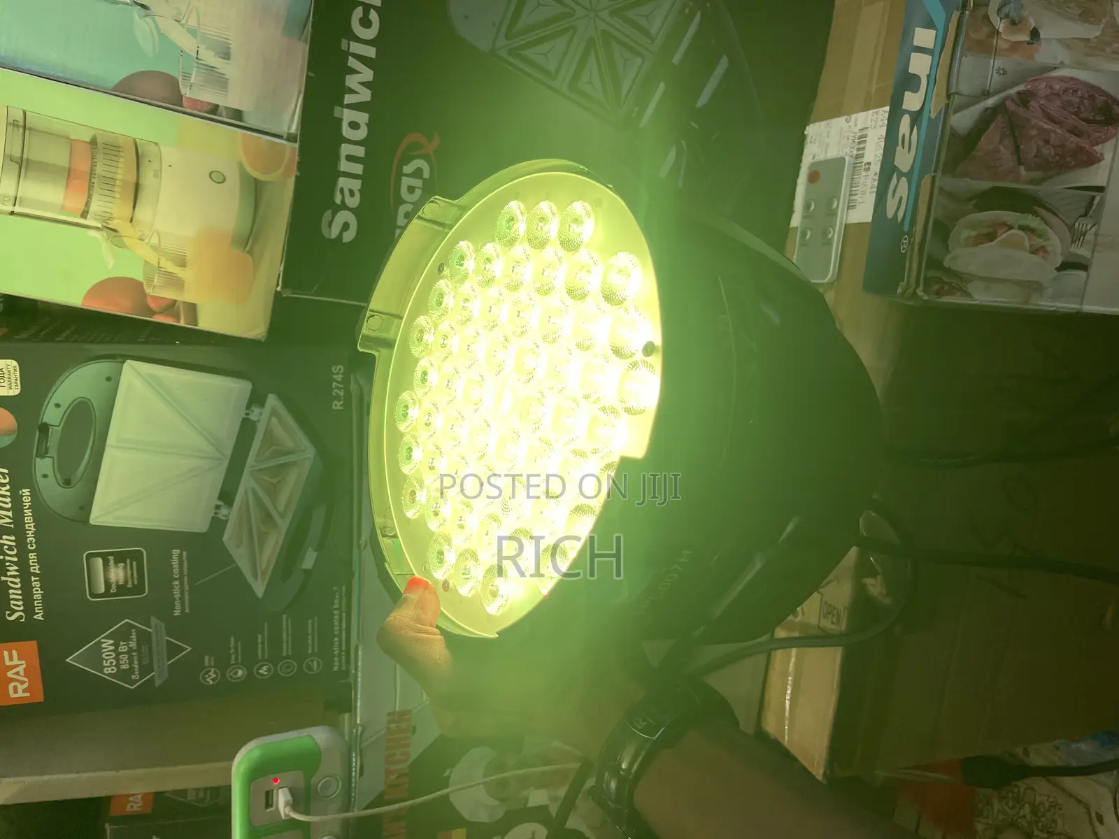 Crystal Face Stage Lights 54 Lamps at Wholesale Prices