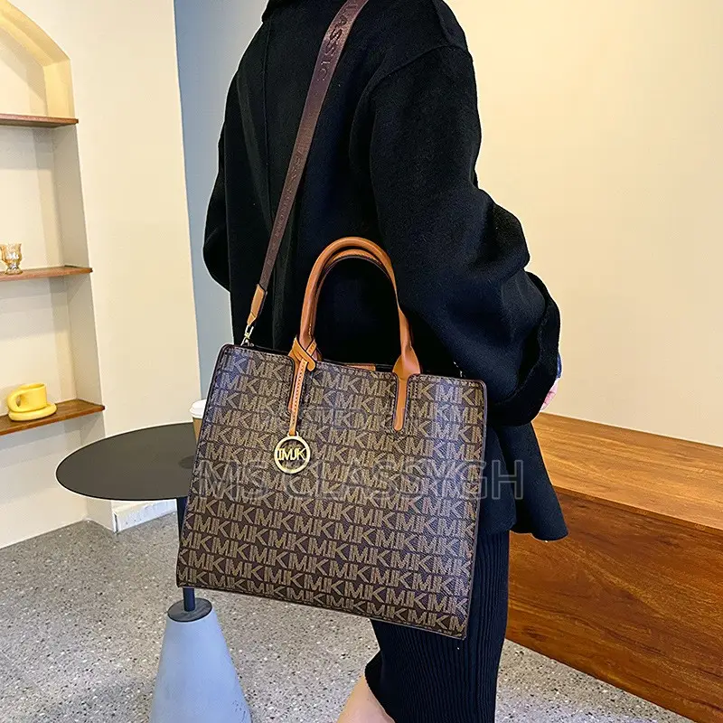 Imjk-Luxury Women's Backpack, Shoulder Handbag, Clutch, Trav