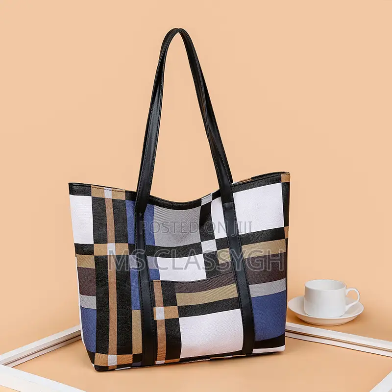 Casual Large Capacity Handbag Totes for Women Big Size Pu Le