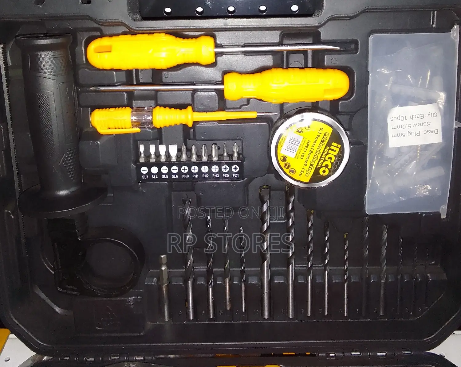 Ingco 115 PCS Tools Set