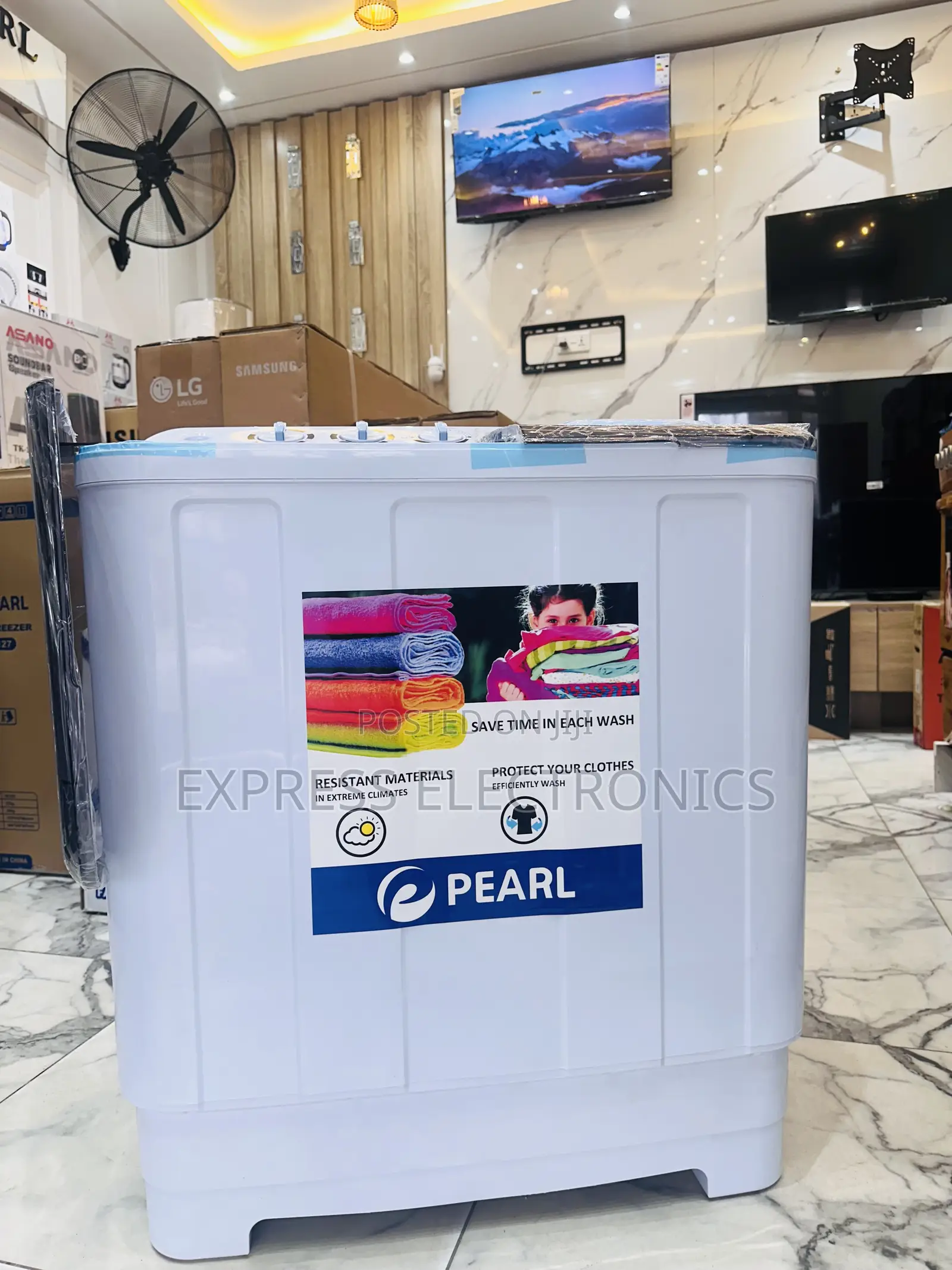 Twintub Design for Wash and Spin Pearl 7kg