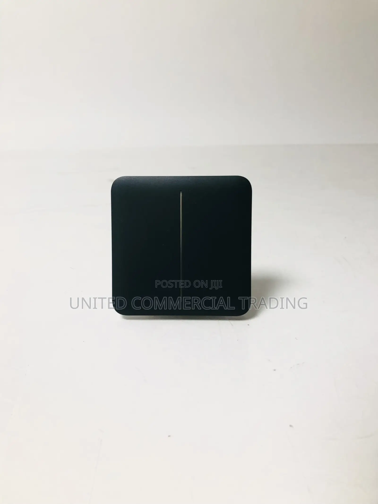 Ajax Solo Button (2-Gang Graphite)