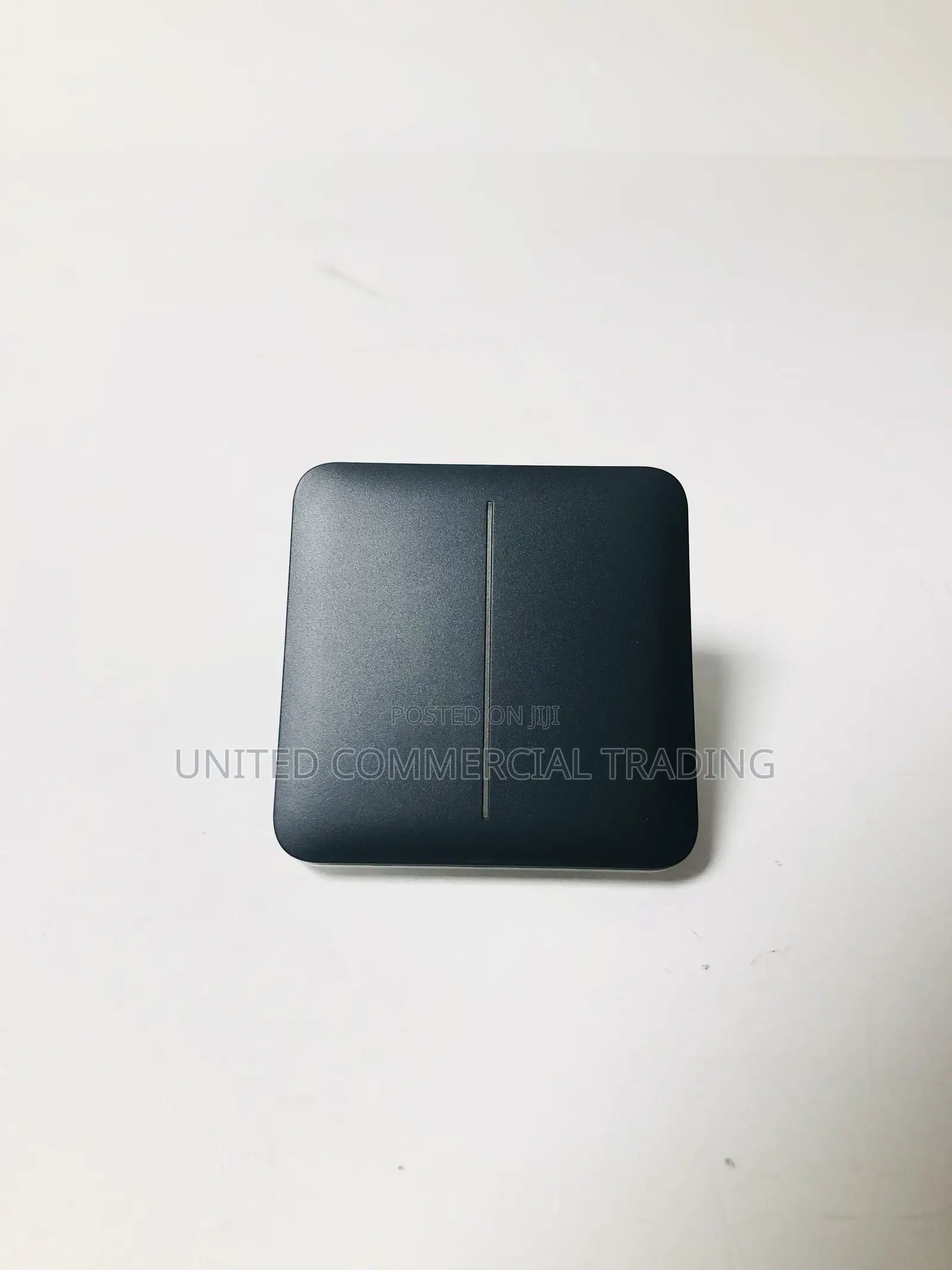 Ajax Solo Button (2-Gang Graphite)