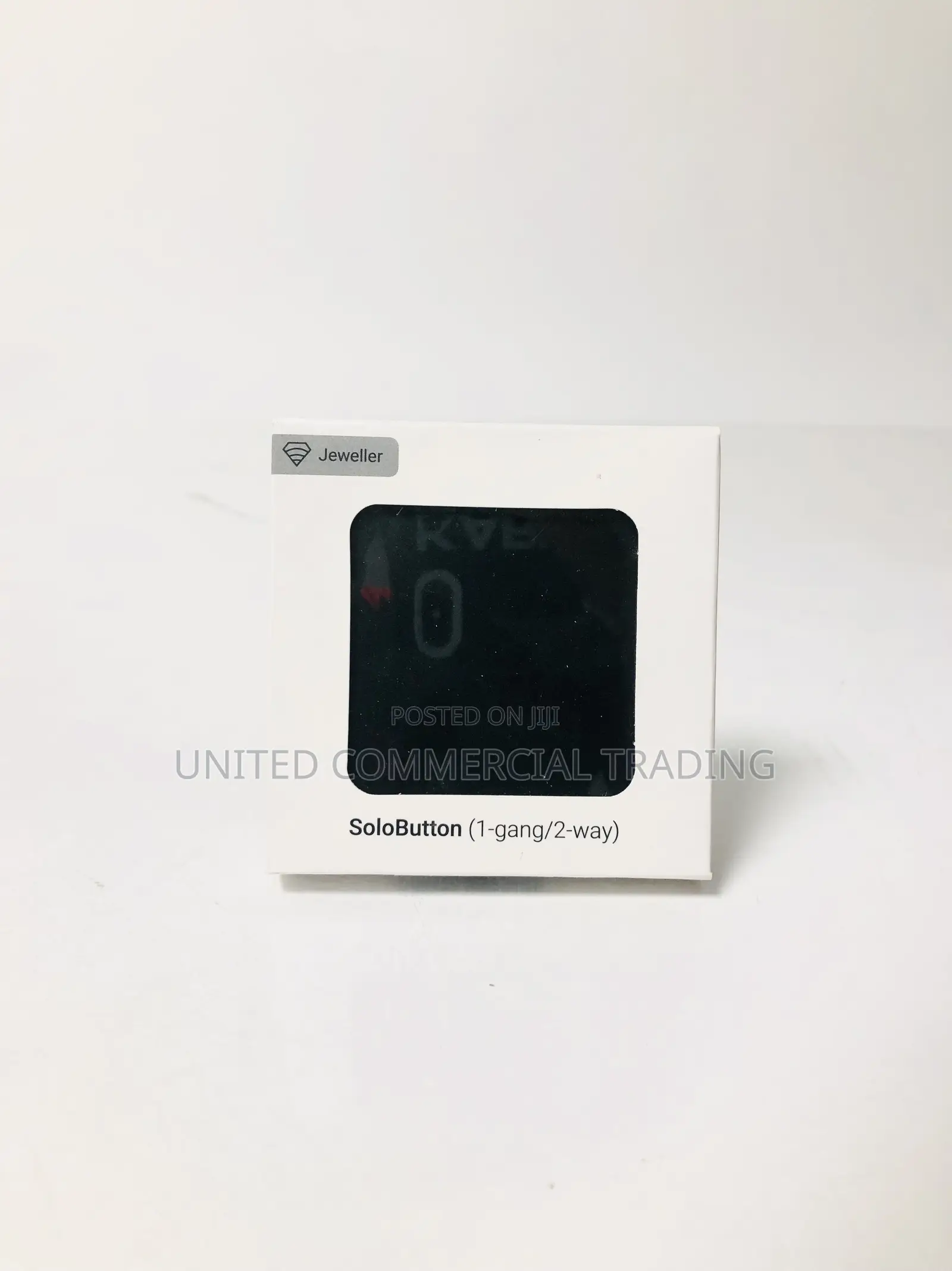 Ajax Solo Button (1-Gang/2-Way Graphite)