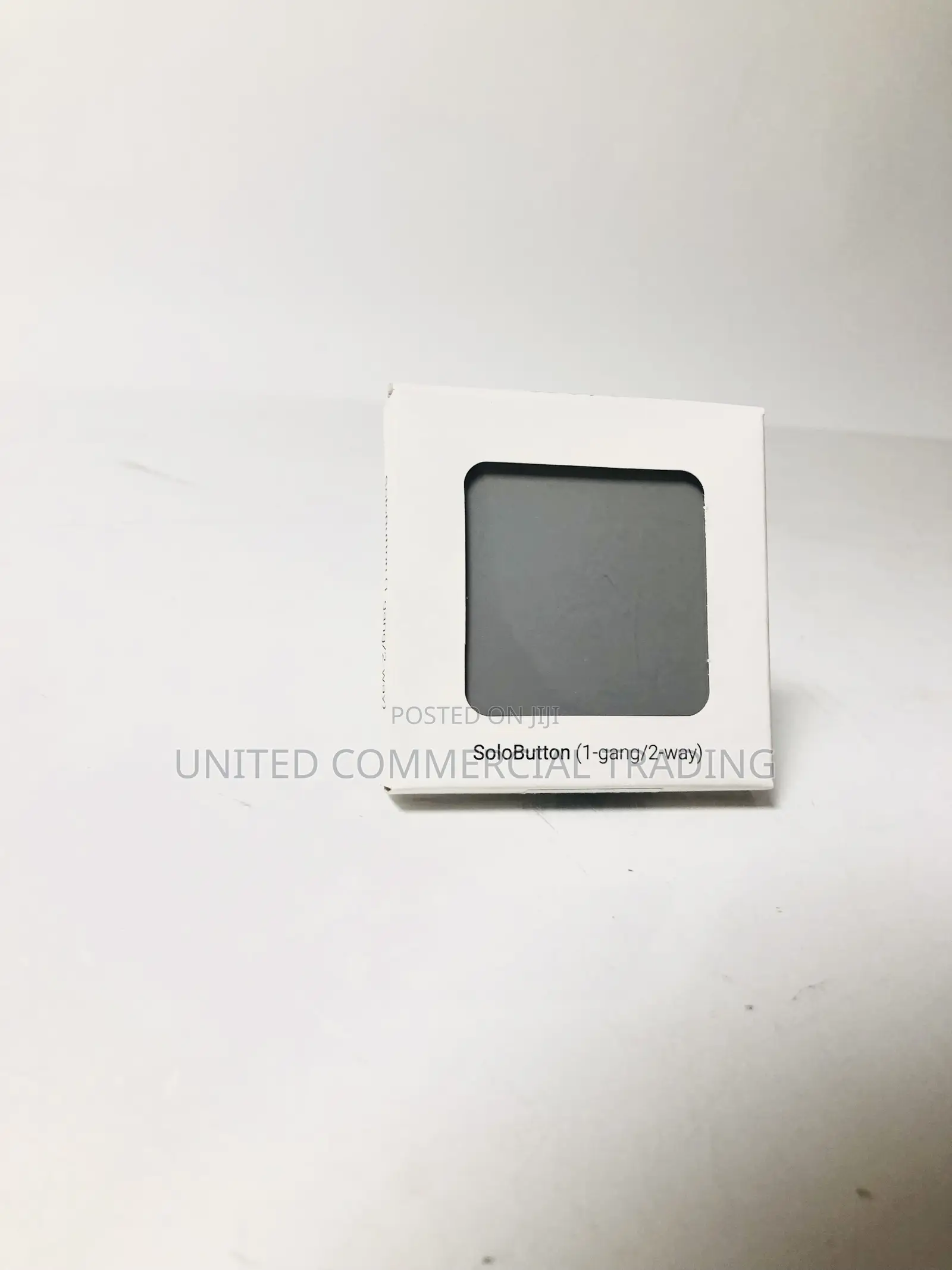 Ajax Solo Button (1-Gang/2-Way Grey)
