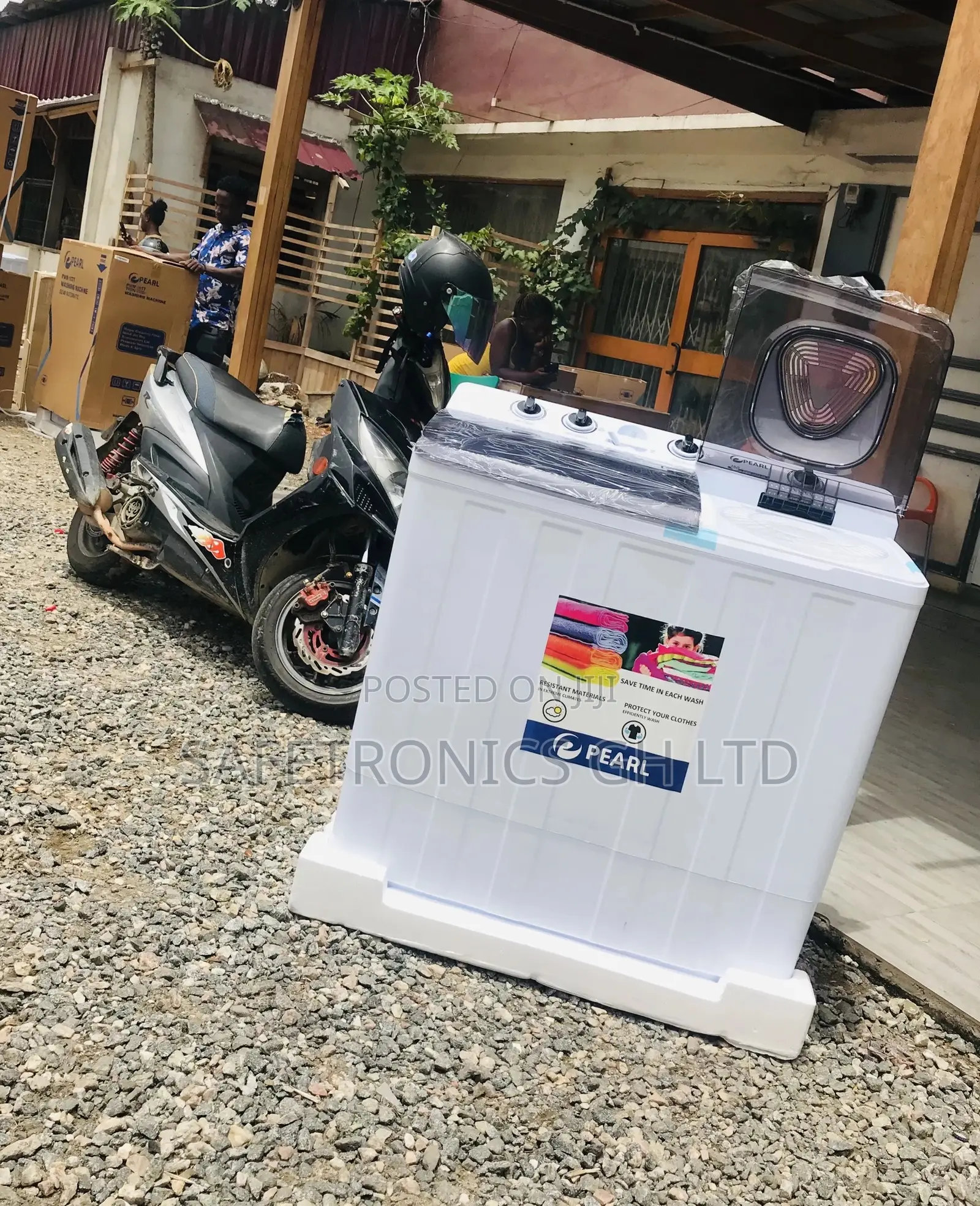 Purchase Semiautomatic Pearl 15kg Topload Washingmachine