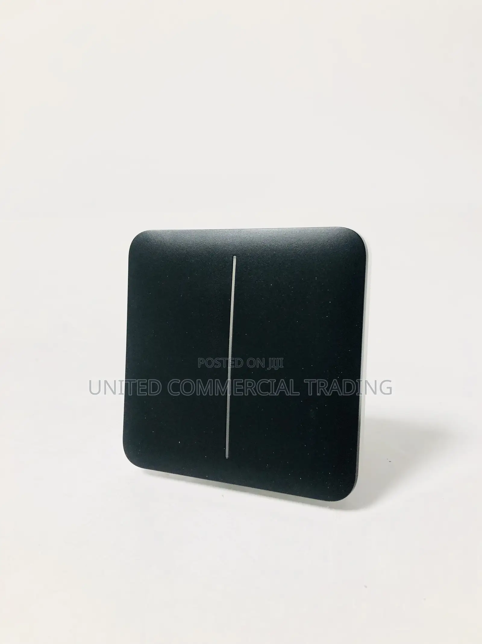 Ajax Solo Button (2gang Black)