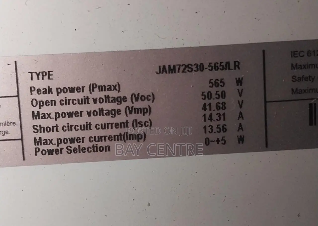 560watts Ja Solar Monocrystalline Panels