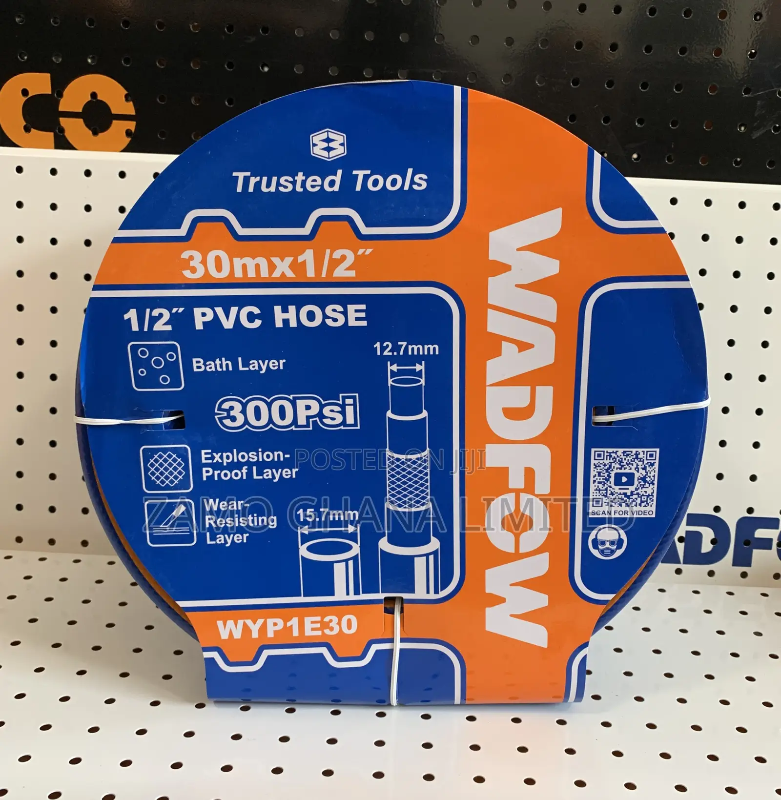 1/2" PVC Hose 30m - Wyp1e30