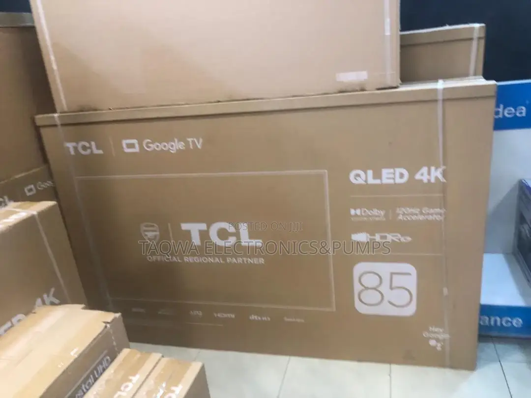 Frameless TCL 85 QLED Smart TV