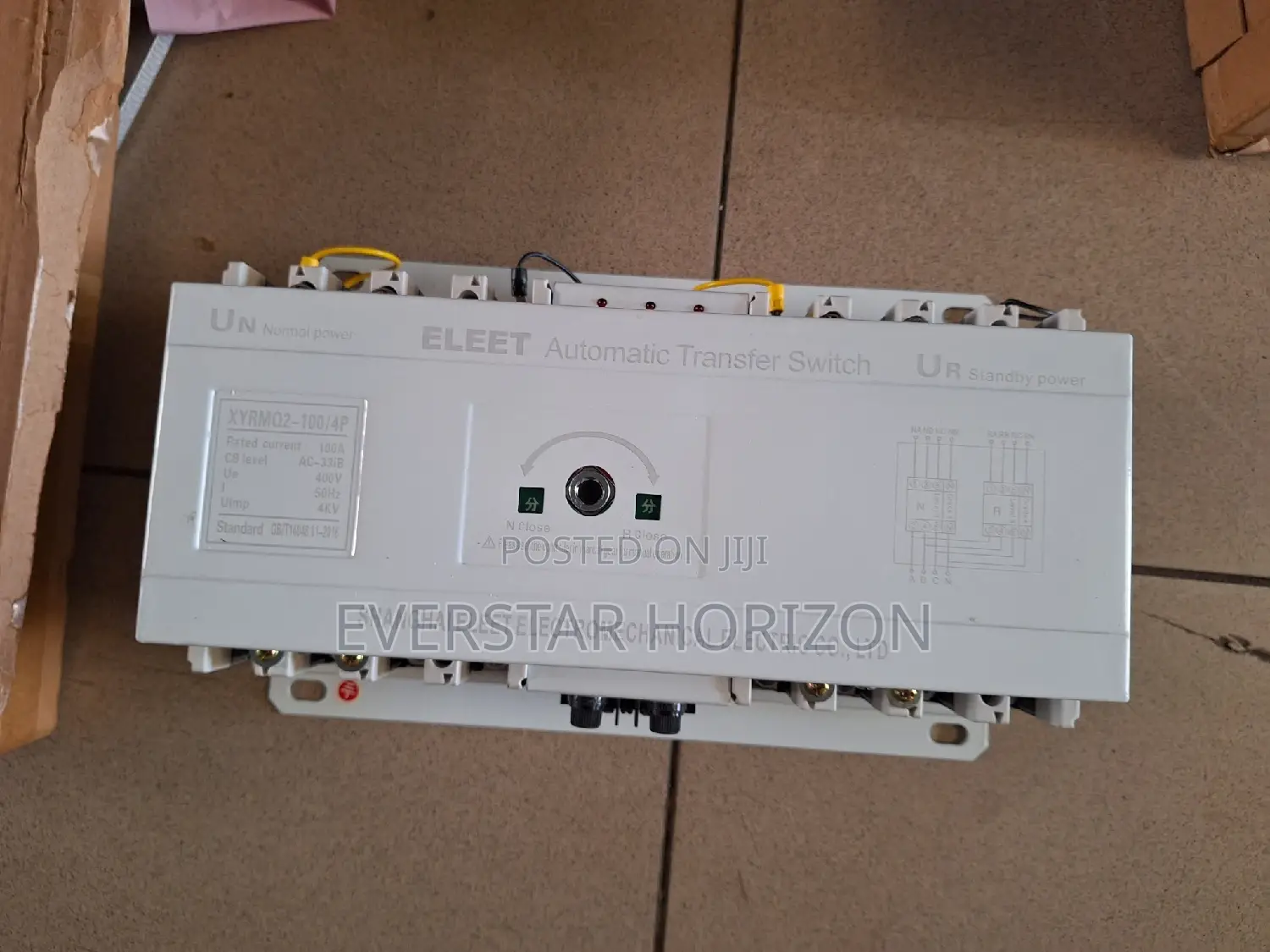 Electrical Automatic Change Over Transfer Switch 4pole 100amps
