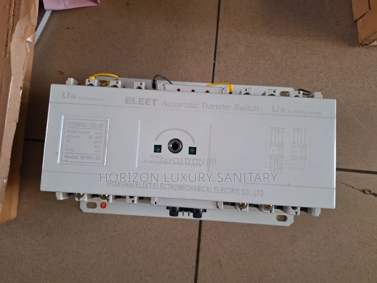 Electrical Automatic Change Over Transfer Switch 4pole 100amps