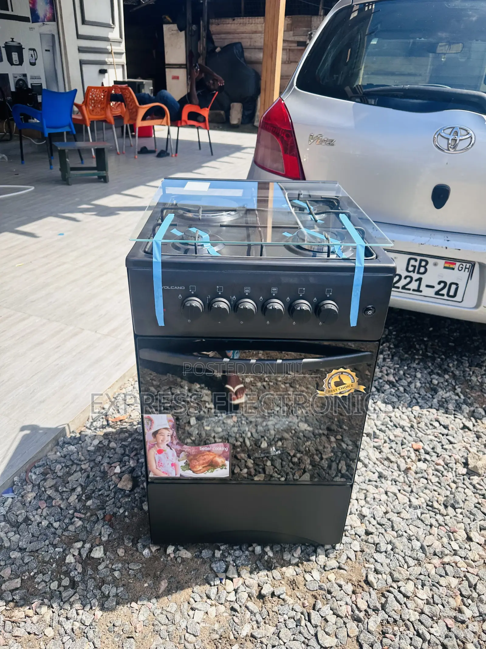 Very Affordable Gas Electric 3-1 Stove Cooker Oven