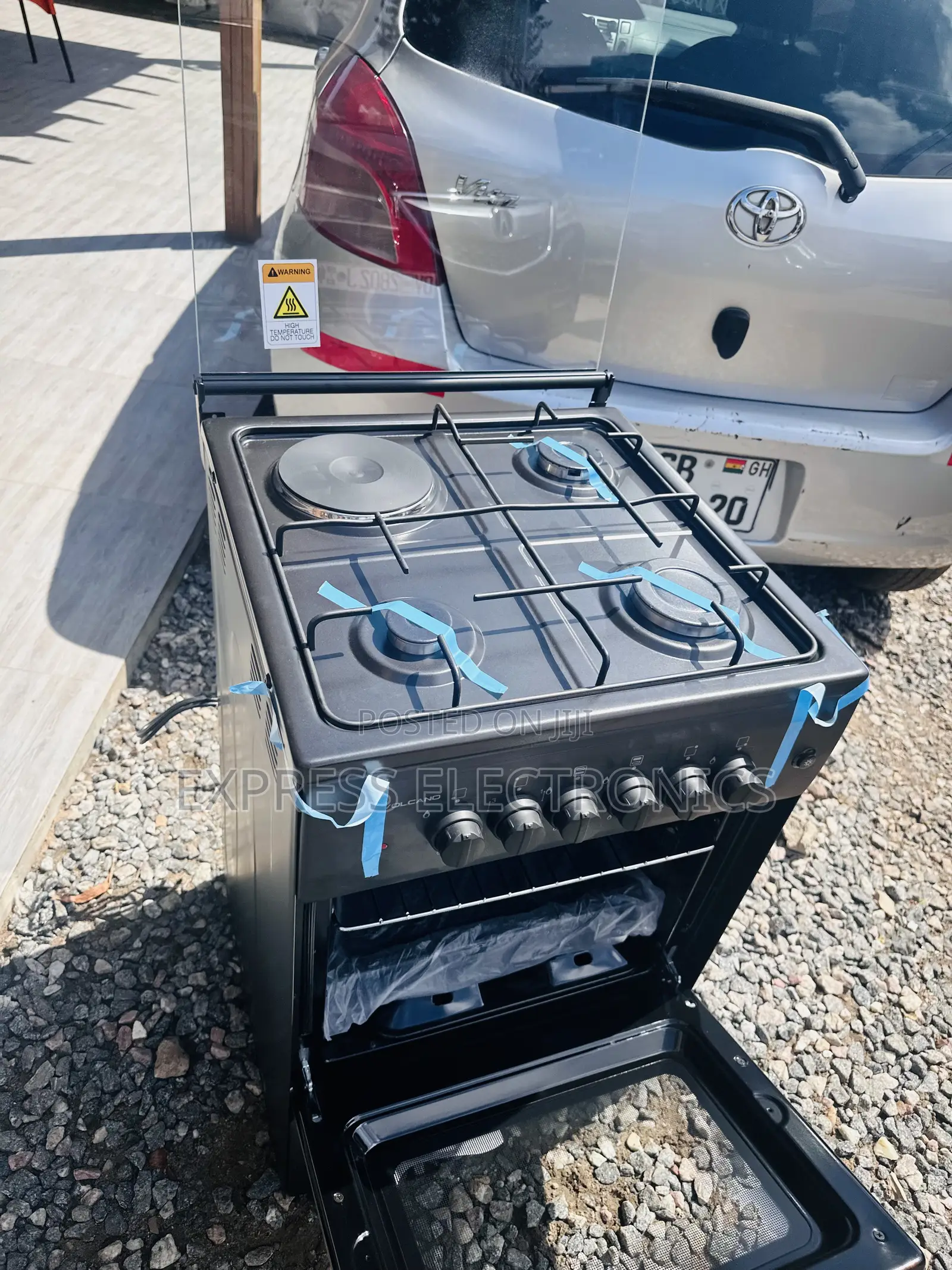 Awesome  New Black Gas Electric 3-1 Stove
