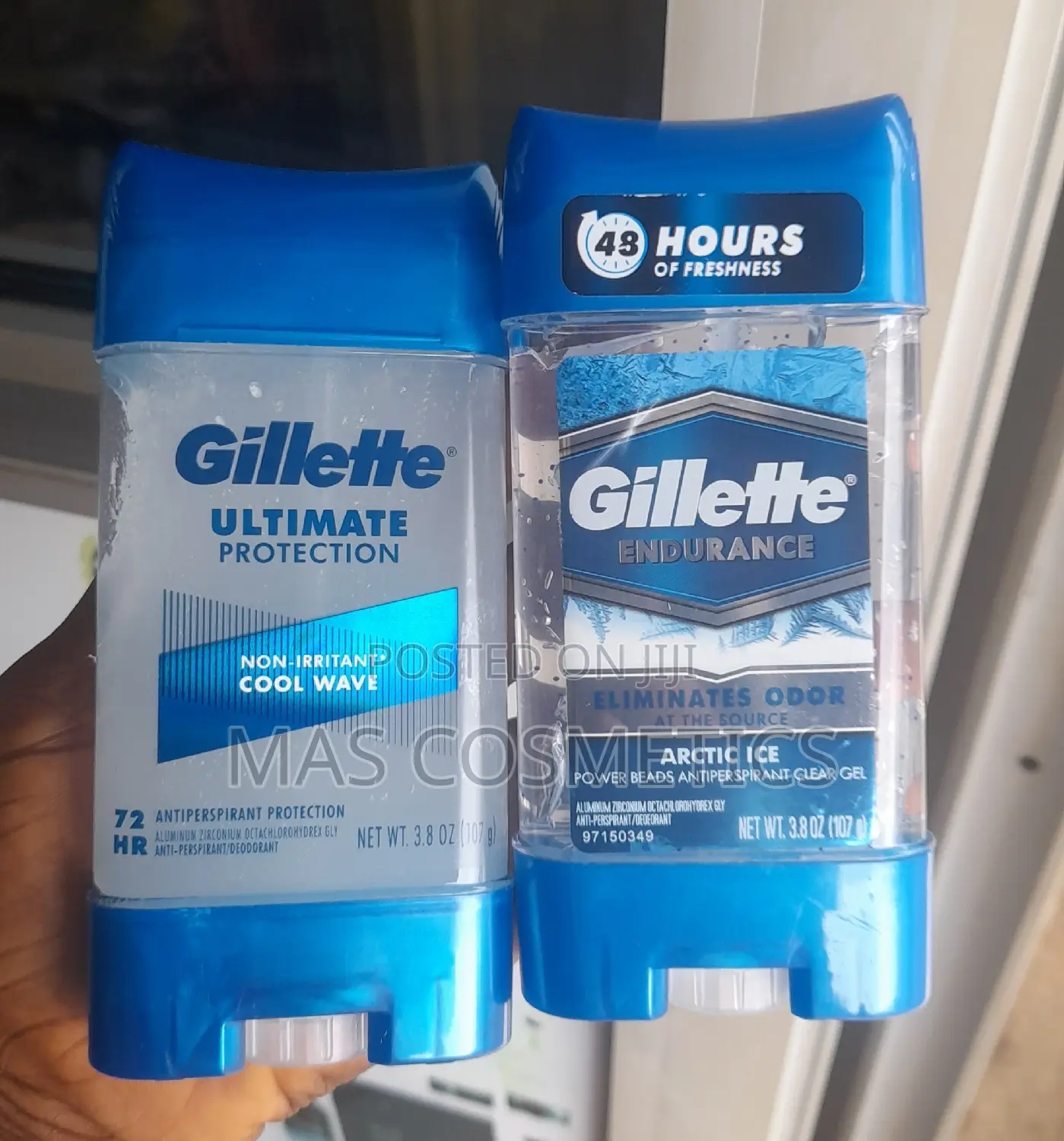 Gillette Powerbeads Power Rush Antiperspirant, 107g