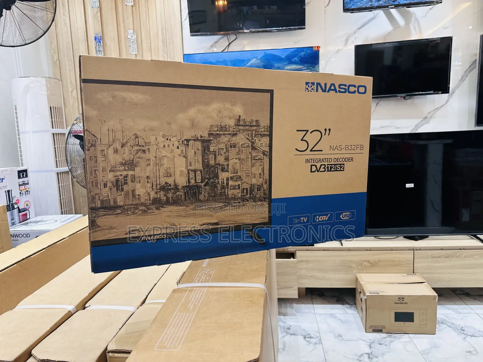 Very Cool Price Nasco Tv FHD Satellite 32”