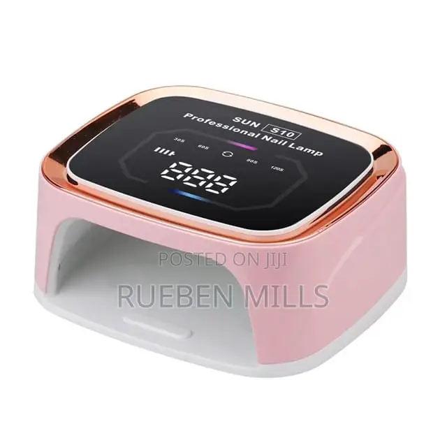 Pink Chargeable Sun S10 Professional Nail Dryer Gel Machine