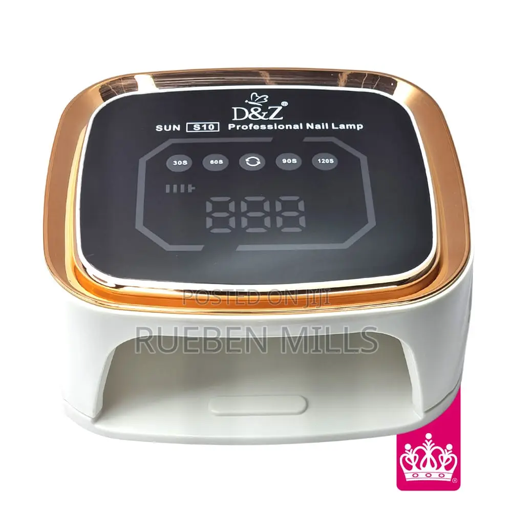 White Sun S10 Rechargeable Portable LCD Display Nail Dryer