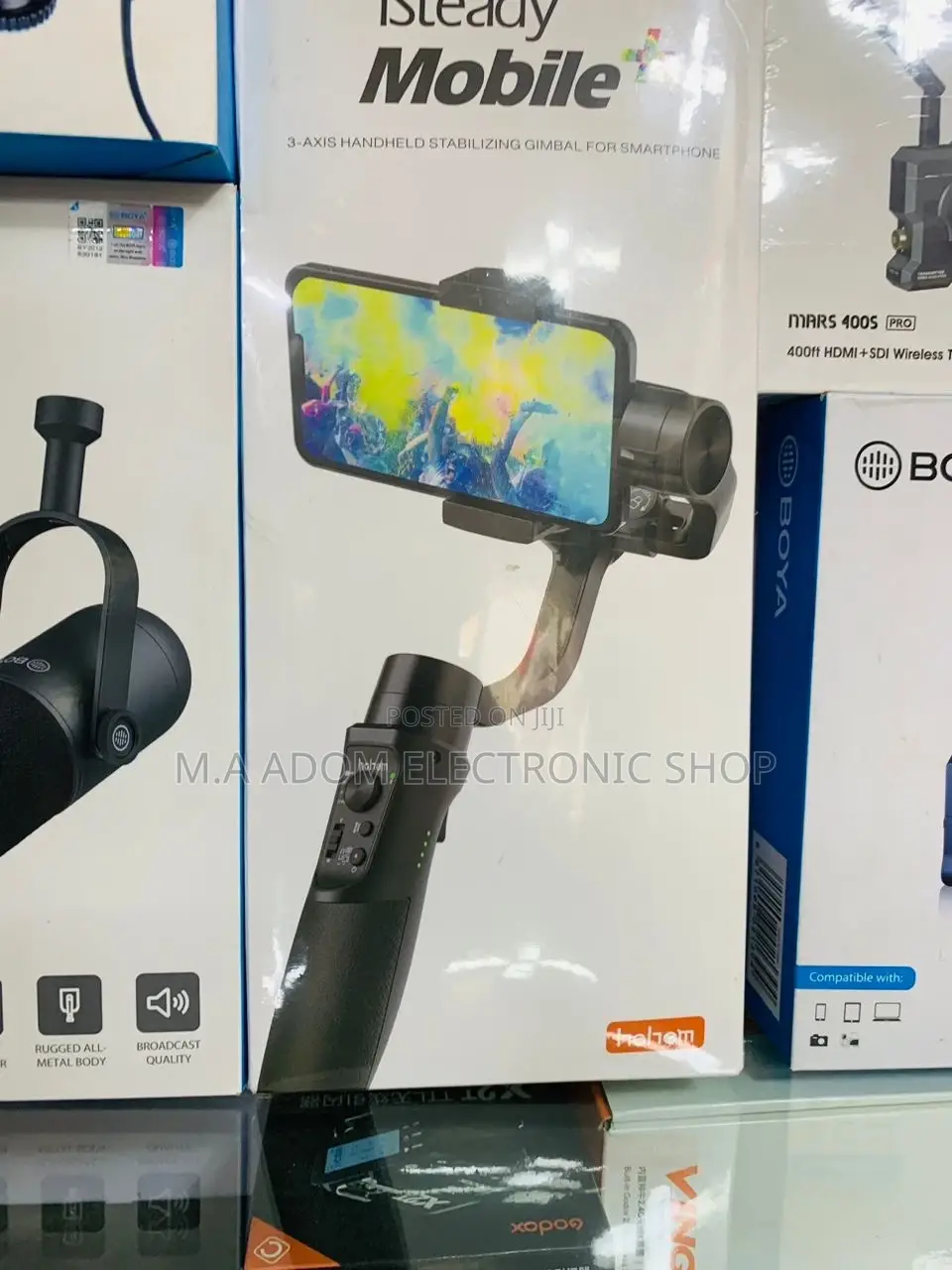 Quality Hohem Isteady Mobile+ 3-Axis Handheld Smartphone.