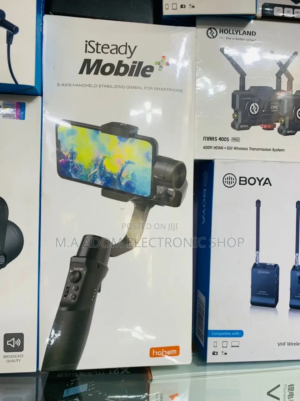 Hohem Isteady Mobile+ 3-Axis Handheld Smartphone Gimbal.