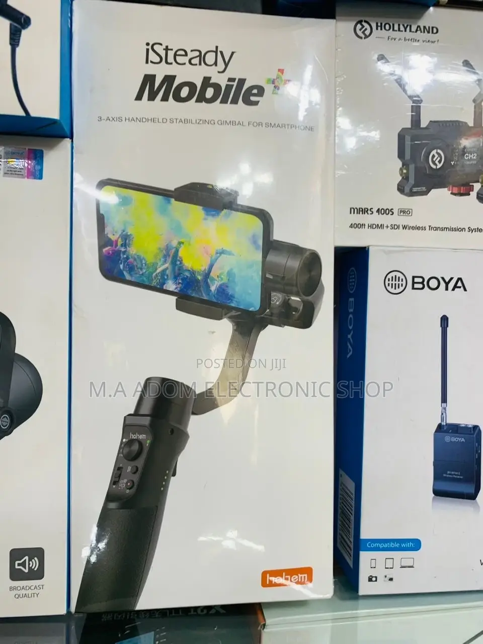 Hohem Isteady Mobile+ 3-Axis Handheld Smartphone Gimbal.