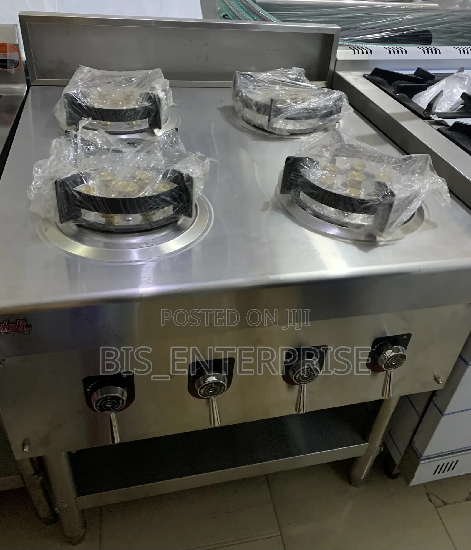 Commercial Restaurant Cooker Countertop 4 Burner Gas