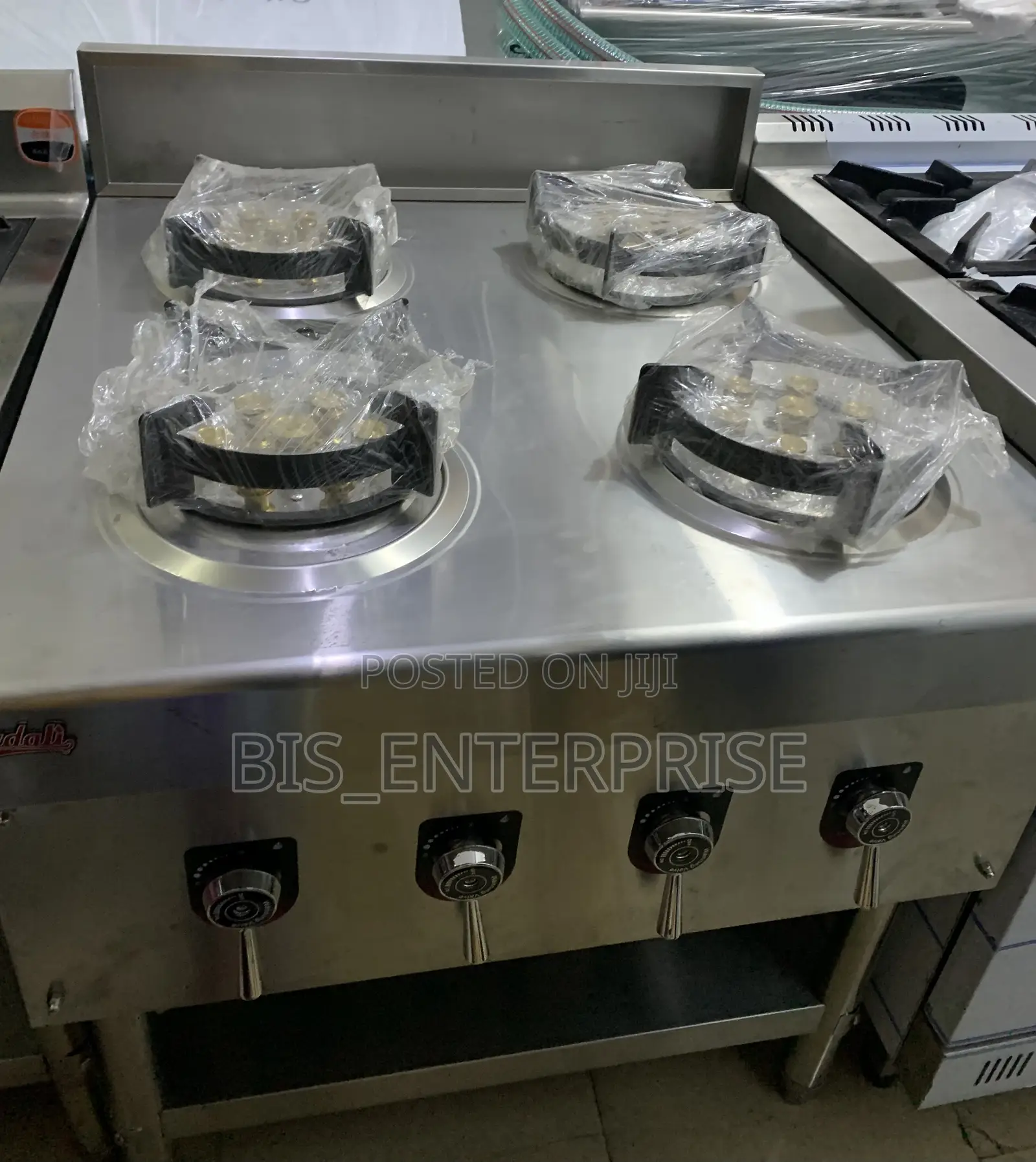 Commercial Restaurant Cooker Countertop 4 Burner Gas