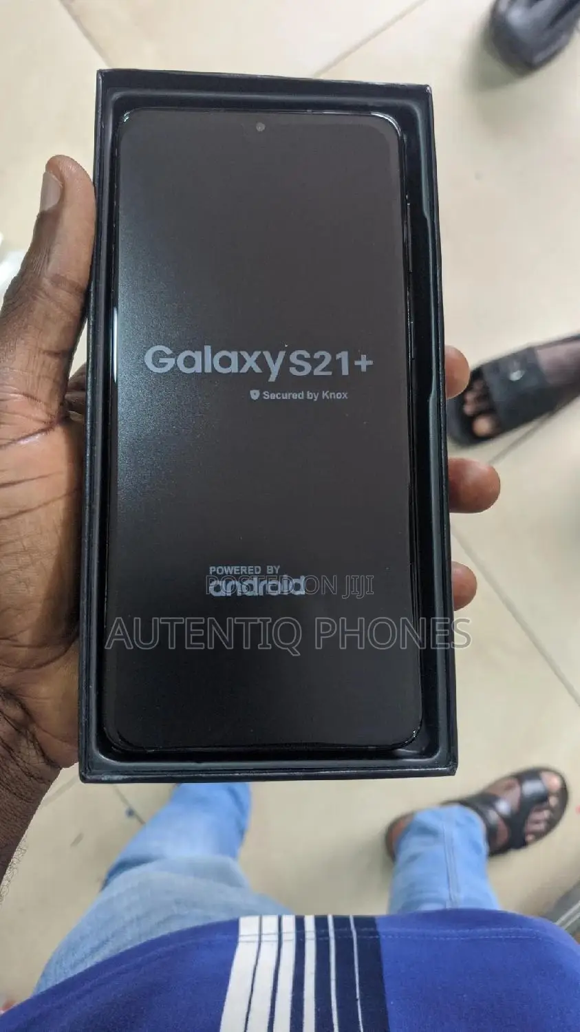New Samsung Galaxy S21+ 5G 128 GB Black