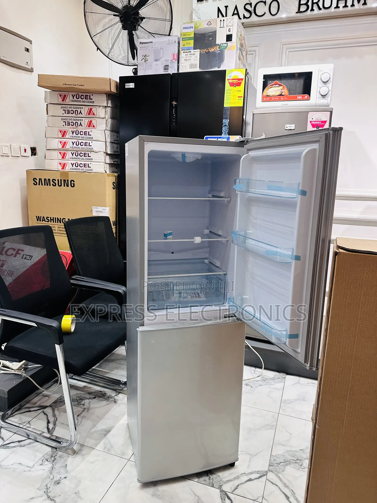 Better Price Nasco Fridge Nasf2-20fl Double Door