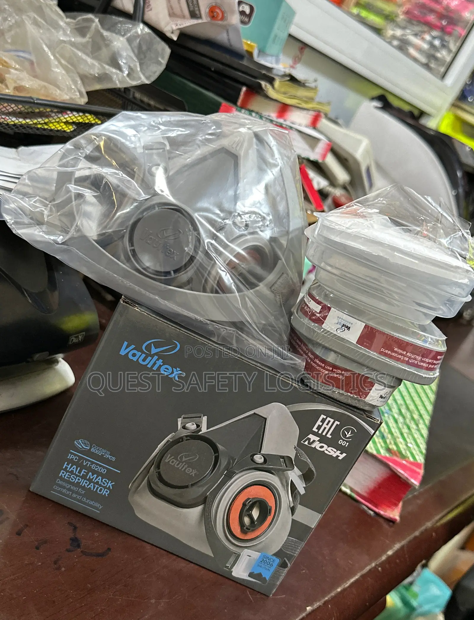 Vaultex Half Face Mask Respirator