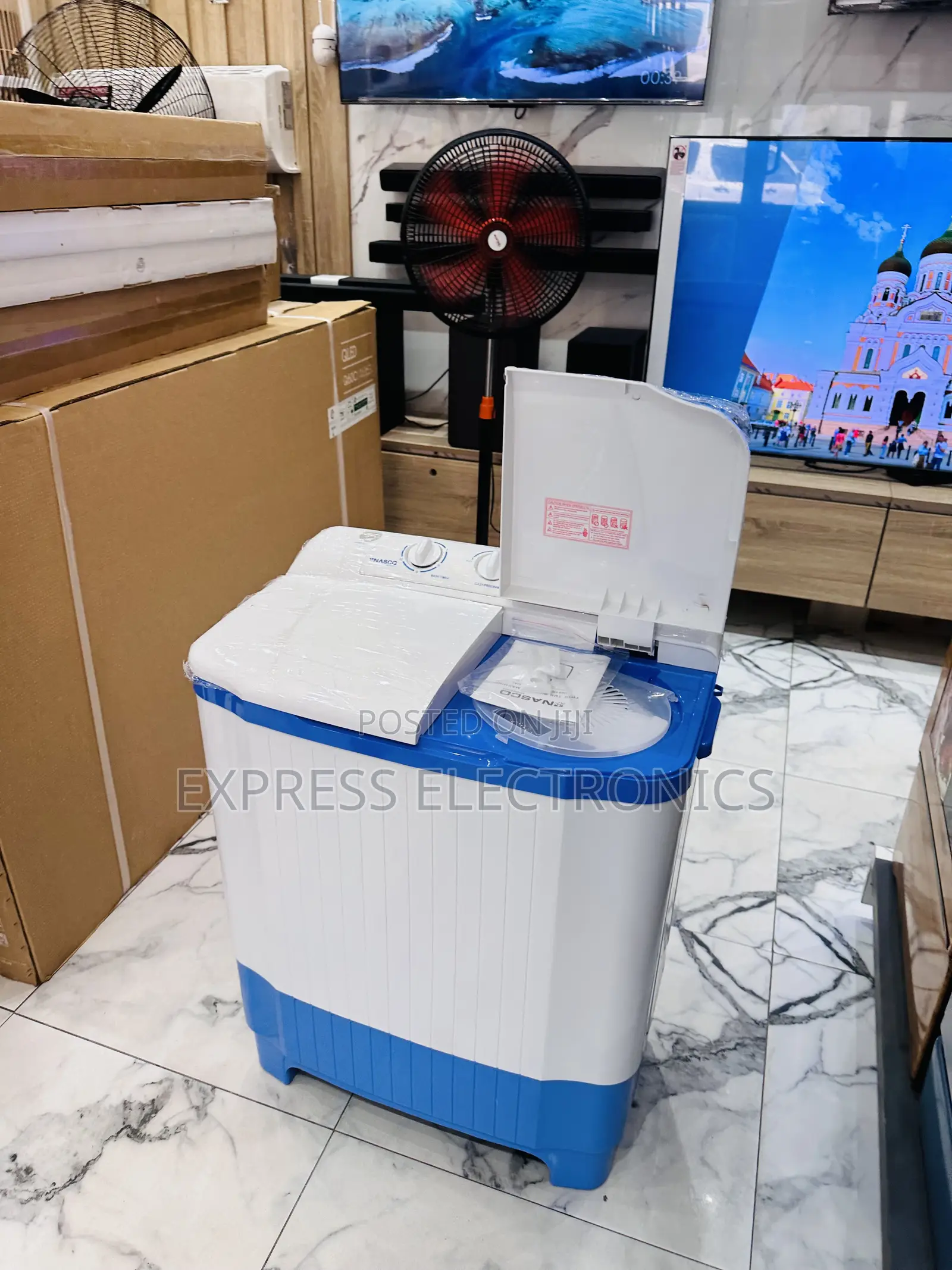 Dynamic Sleek White Washing Machine 7kg Topload