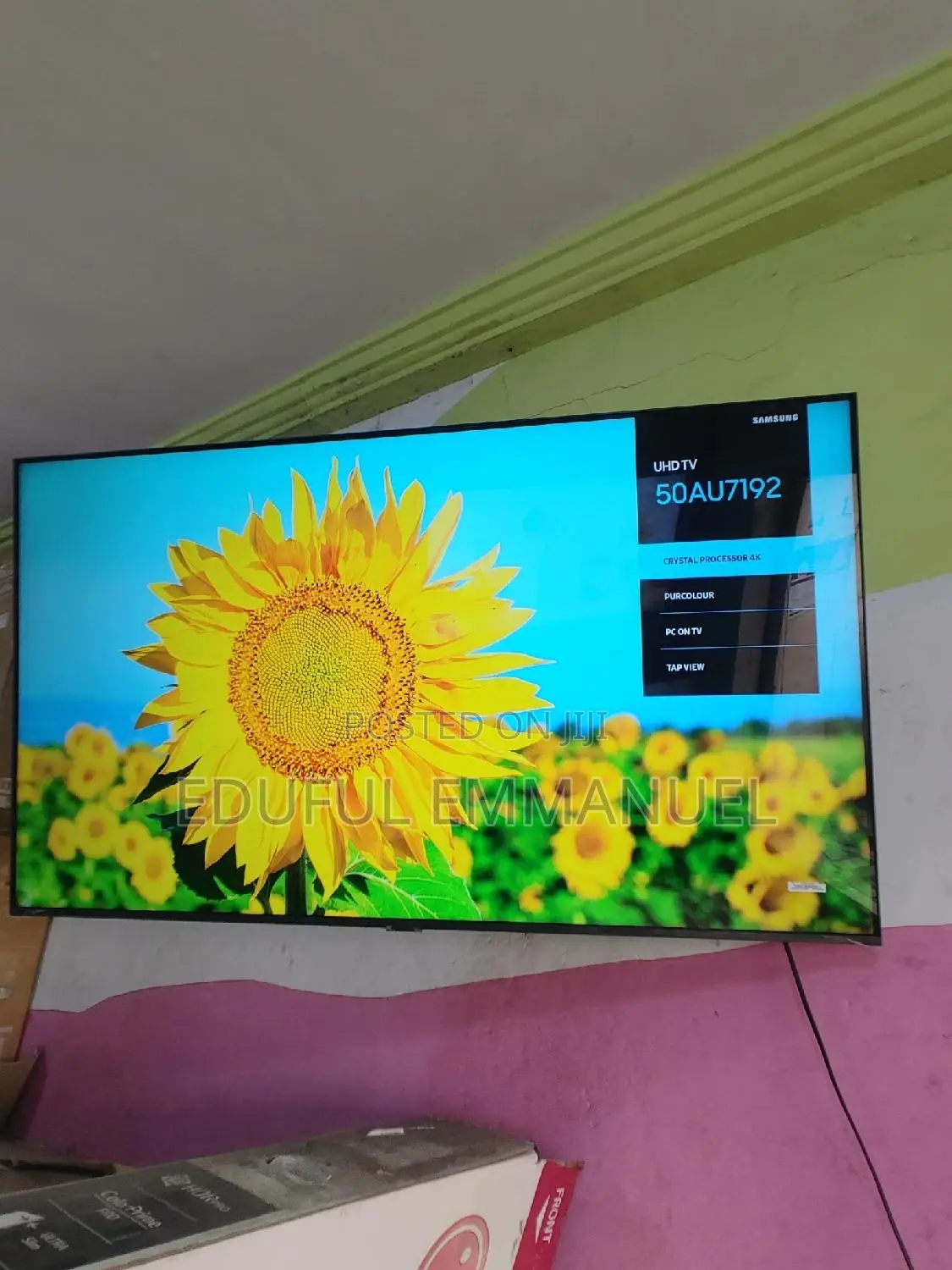 Samsung 50" Crystal Uhd Smart Au7100 HDR Netflix