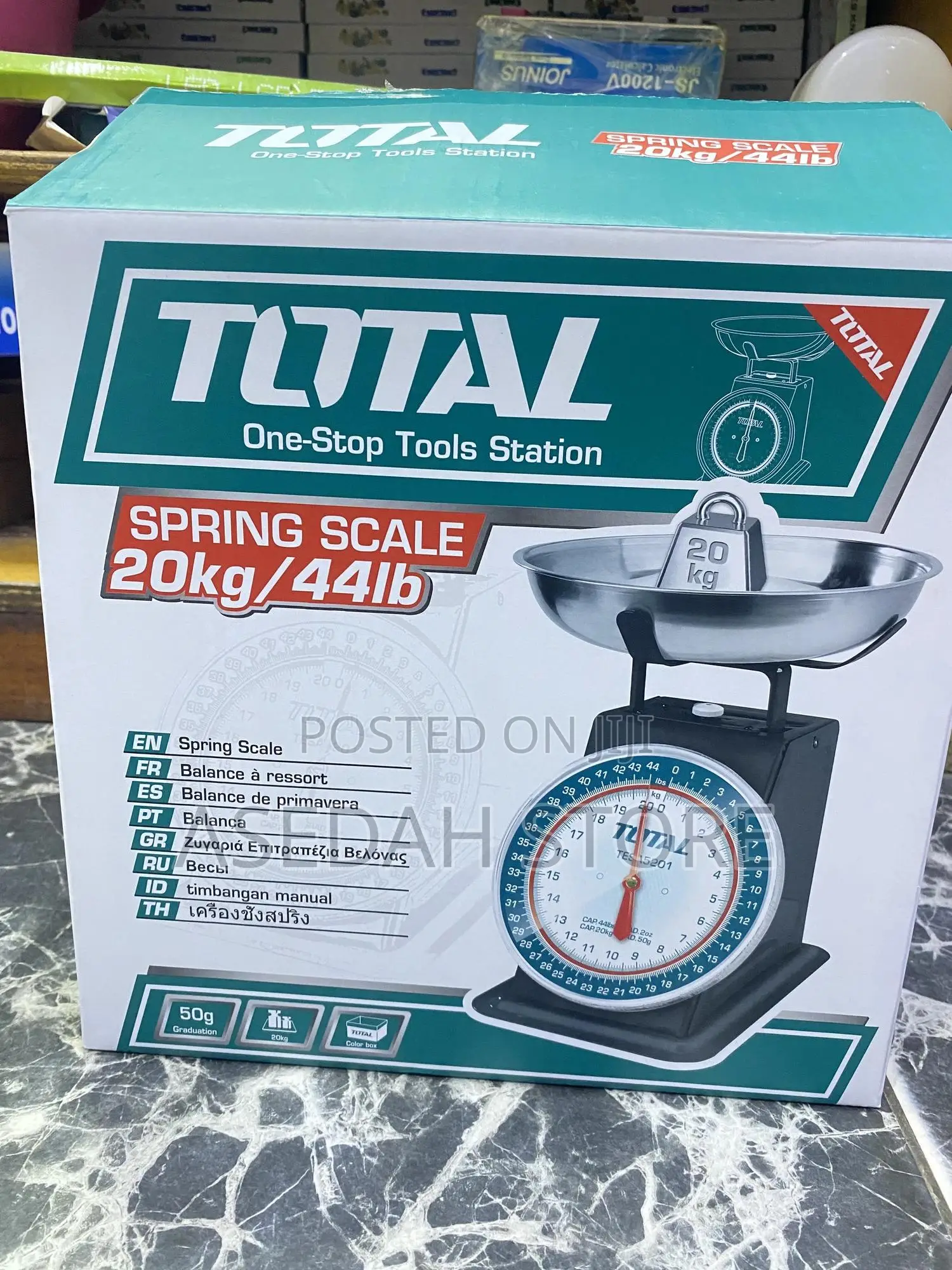 20kg Spring Scale Total