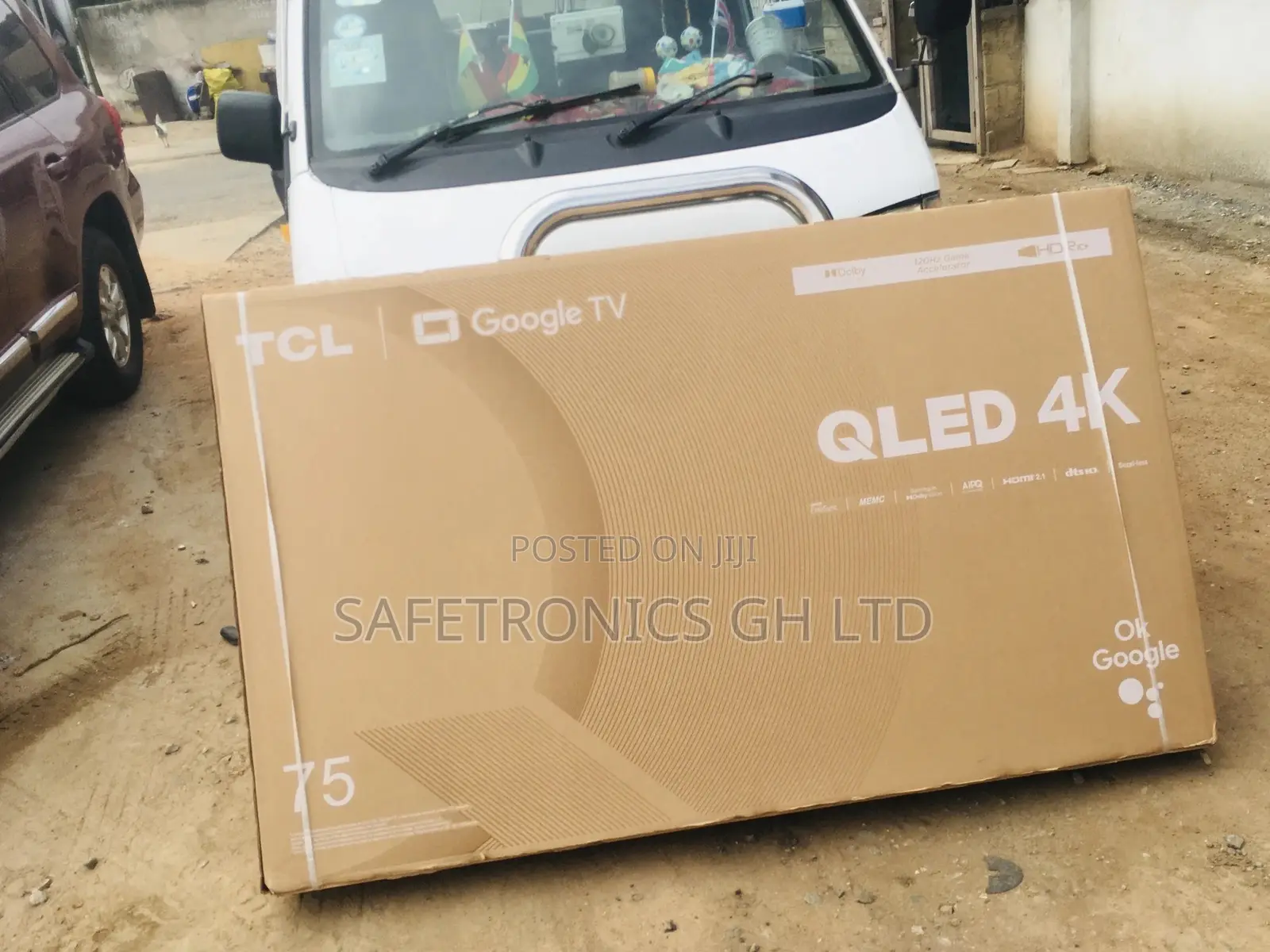 C645 TCL Qled Glossy Smart 75 Inches Electric HDR Tv
