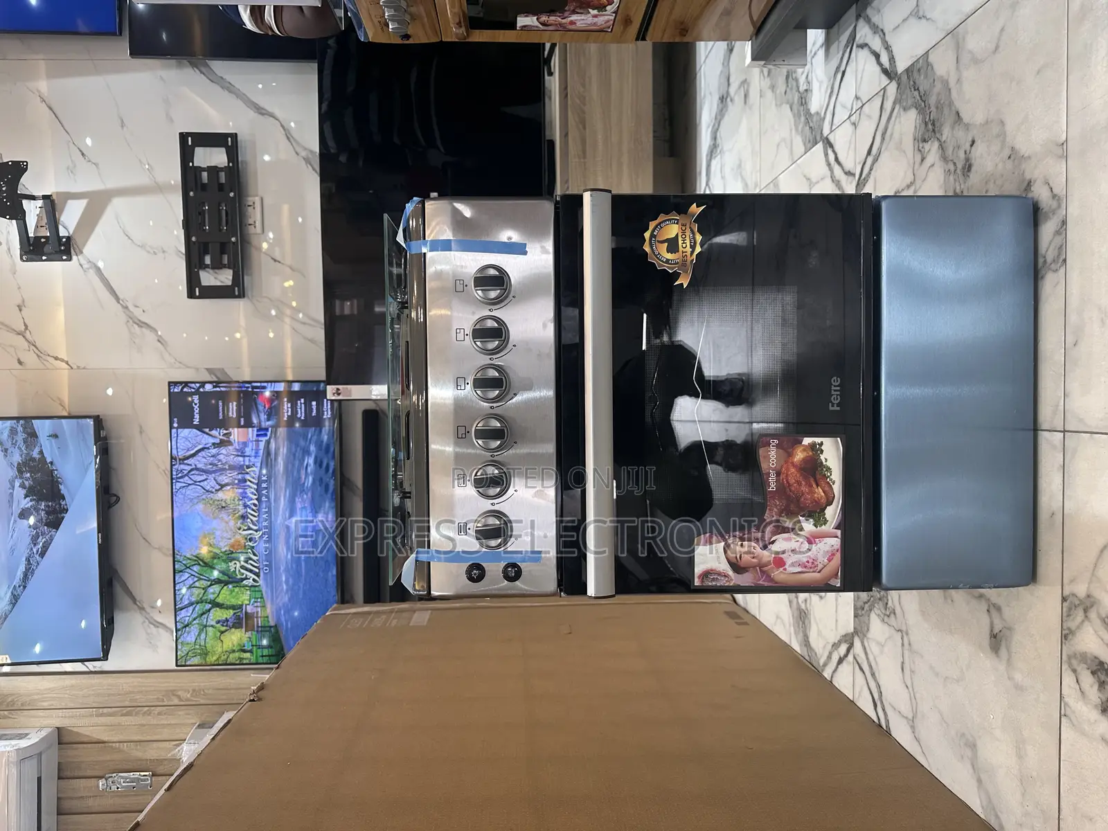 Get a New Gas Cooker 50/60 Oven Grill Rotisserie