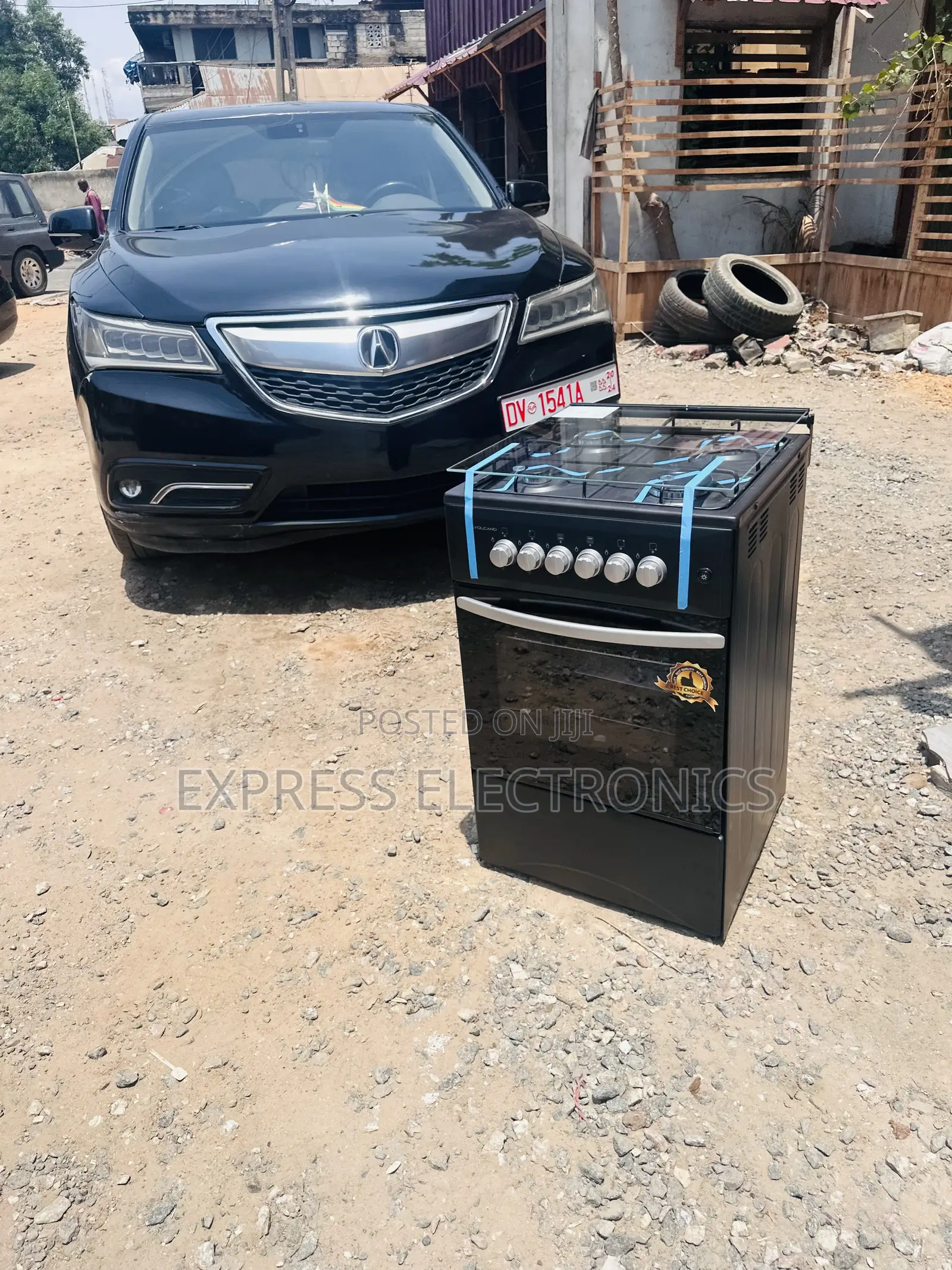 Call and Order for Black Gas Cooker Oven 4burner
