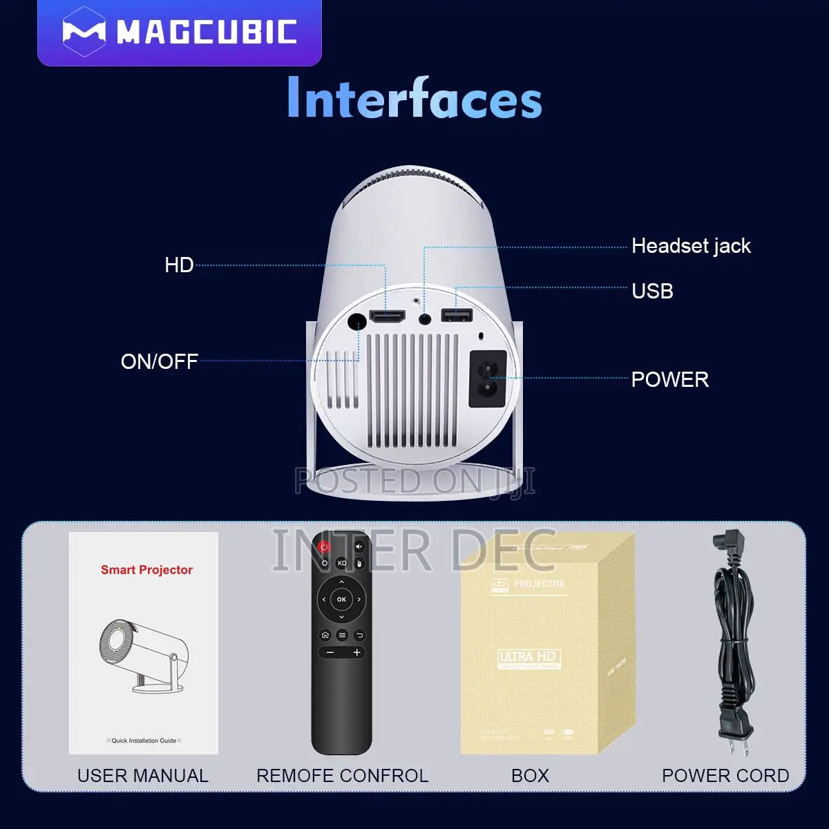 Office/Home Mini Smart Projector
