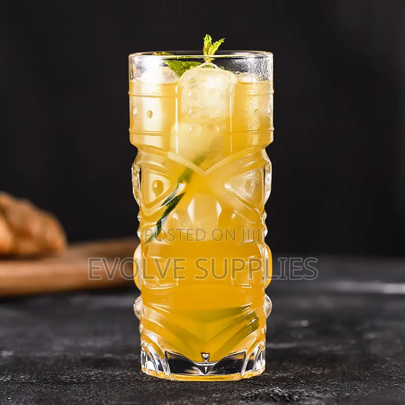 420ml Transparent Tiki Glass