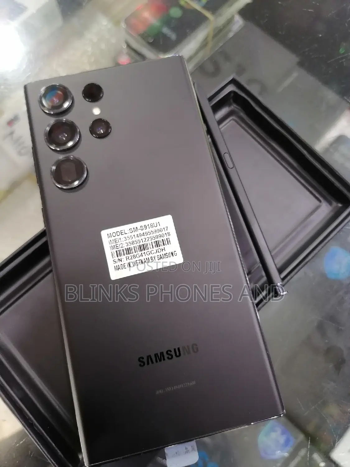 New Samsung Galaxy S23 Ultra 256 GB Black