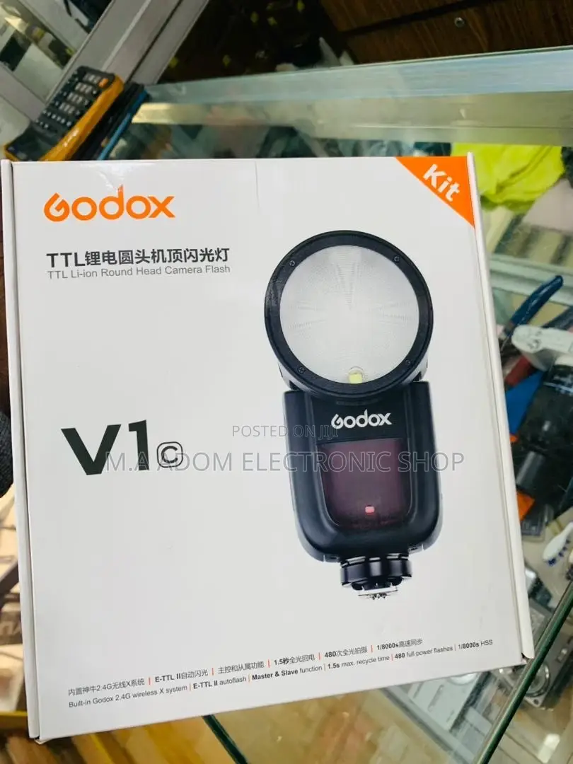 Quality Yet Affordable Godox Round Head Camera Flash.
