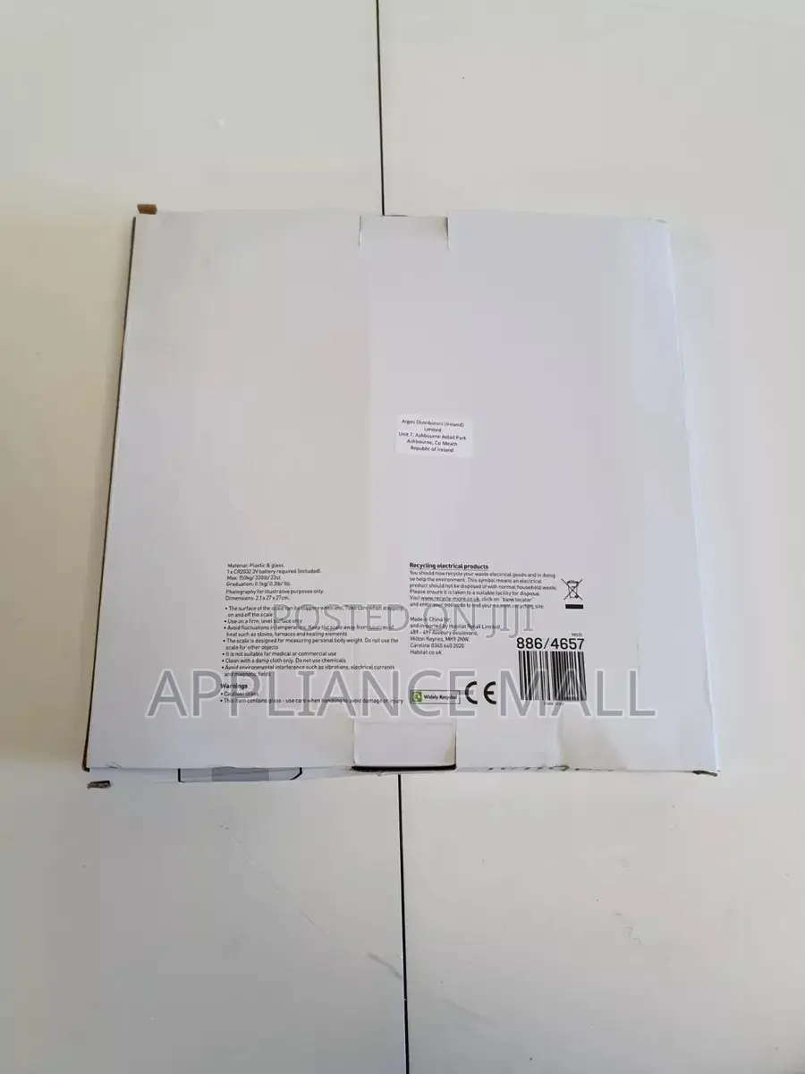 Glass Electronic Body Scale