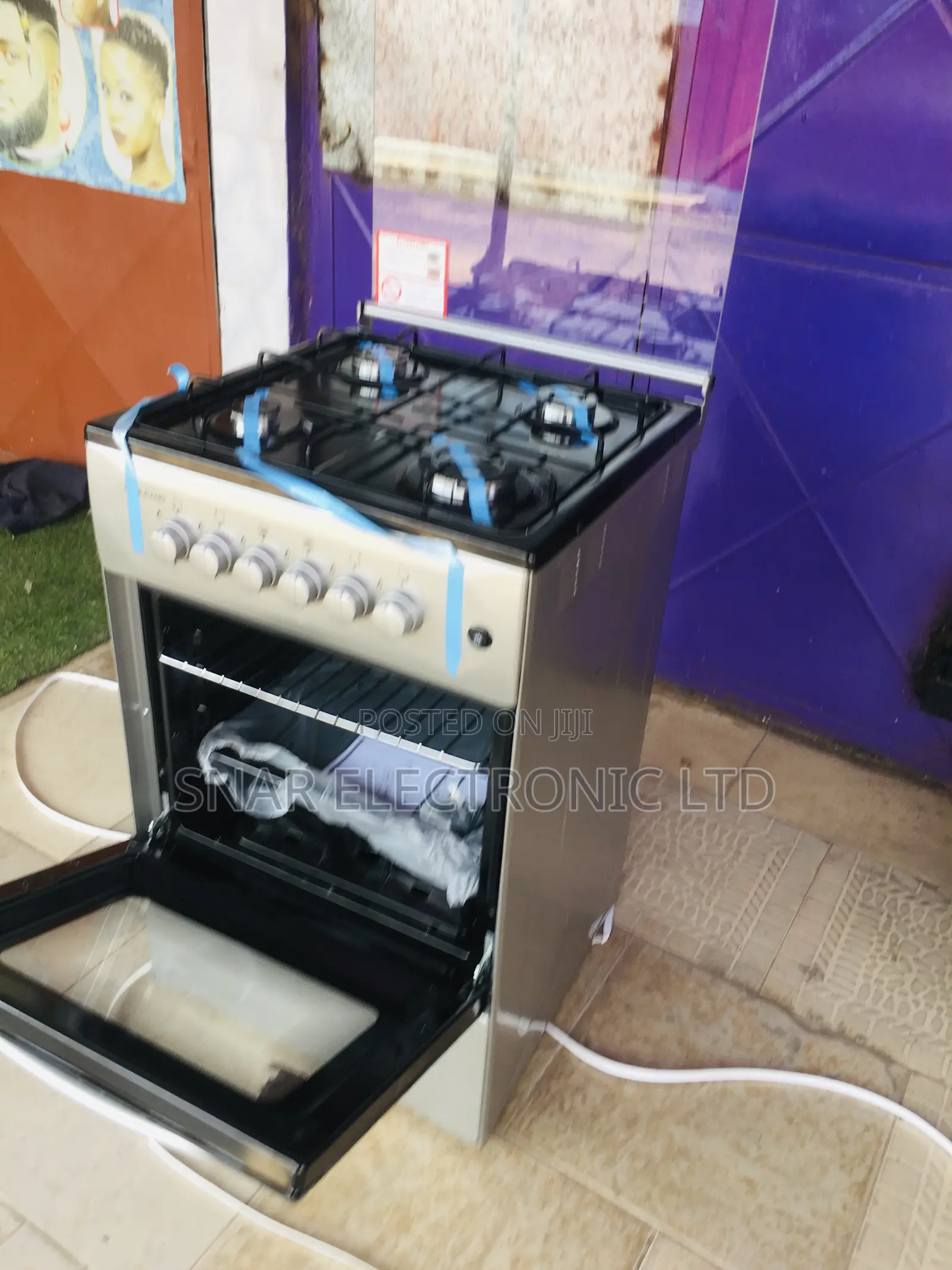 Power Volcano 4 Burners 50x50 Gas Stove and Oven Call